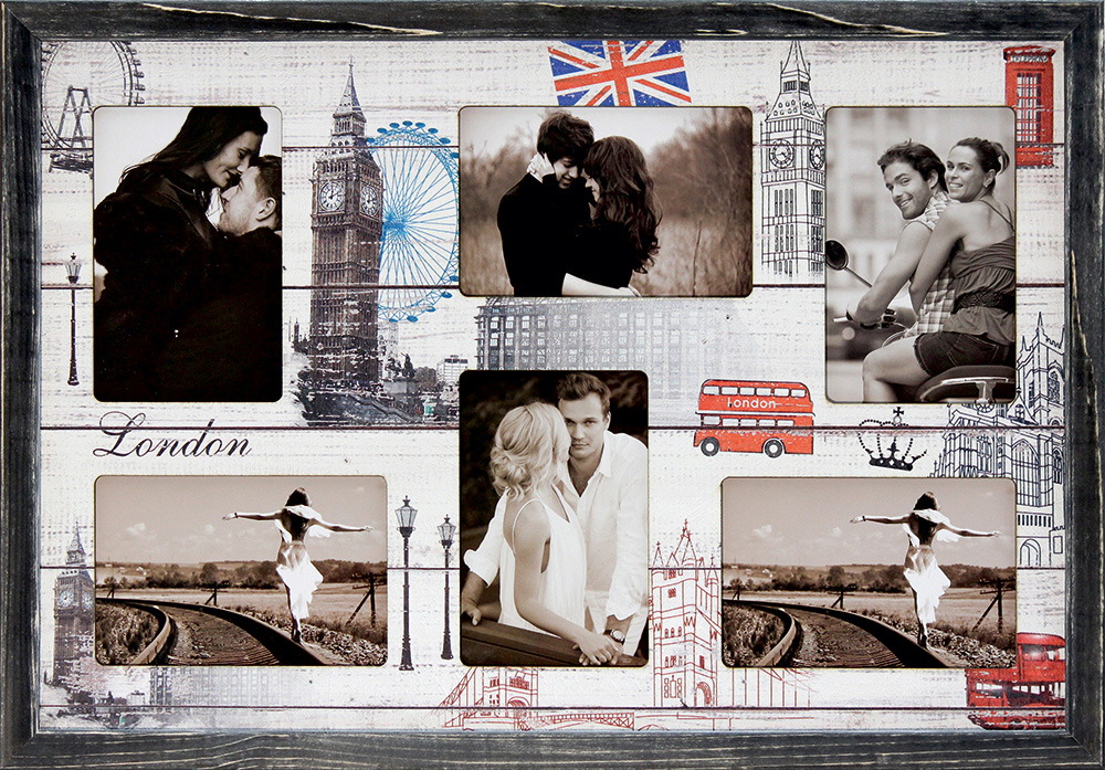 Фоторамка коллаж "London" 38х53 см (W6-103)