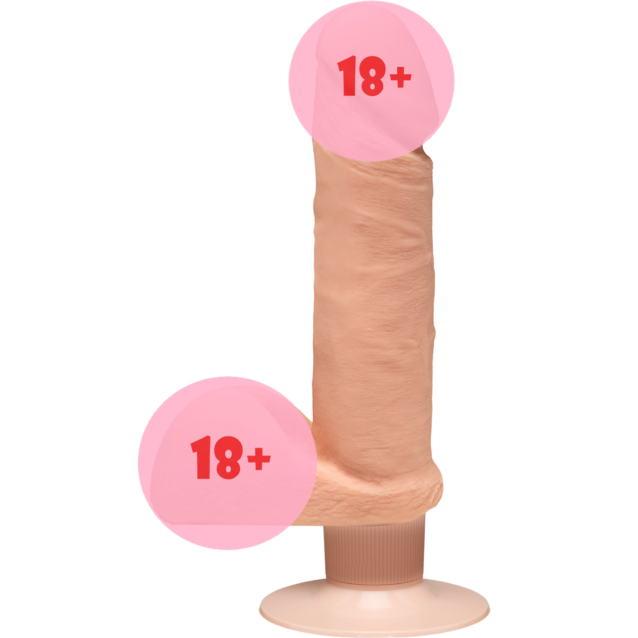 Фалоімітатор Doc Johnson The D - Perfect D - Vibrating 7 (SO1578)