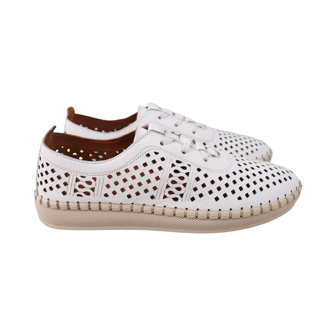 Туфли женские TRIO TREND 113-25LTCP 37 Белый (181540037)