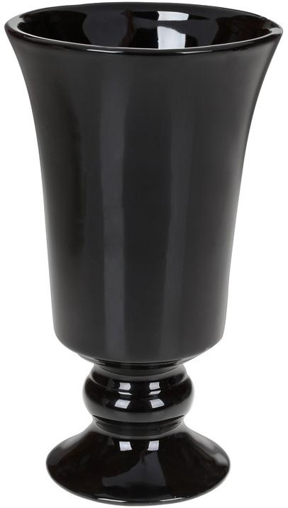 Ваза ceramic Кубок 26.5см, черная Bona DP67940