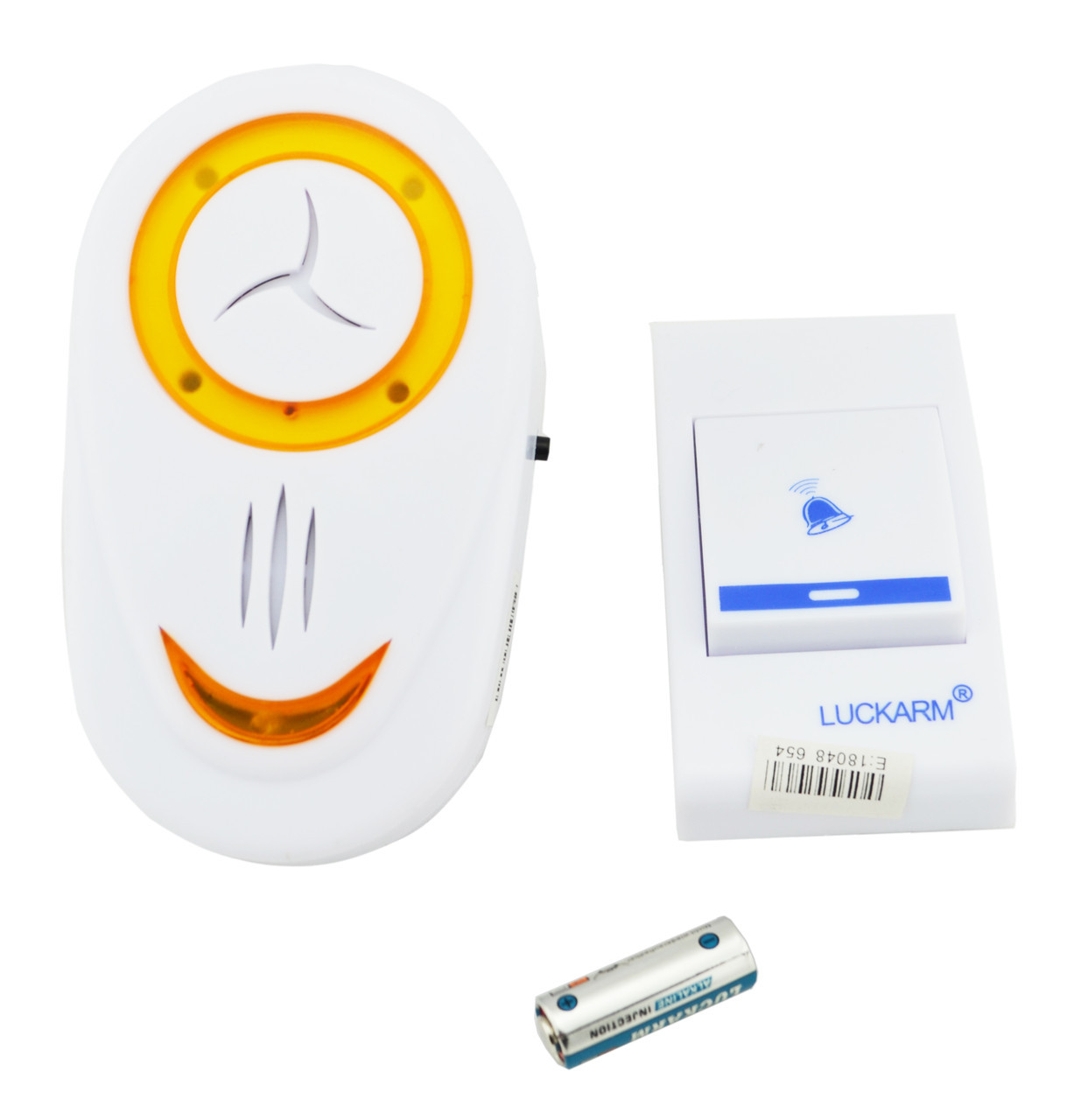 Бездротовий дверний дзвінок Luckarm Intelligent A8853 220V Yellow (np2_4214)