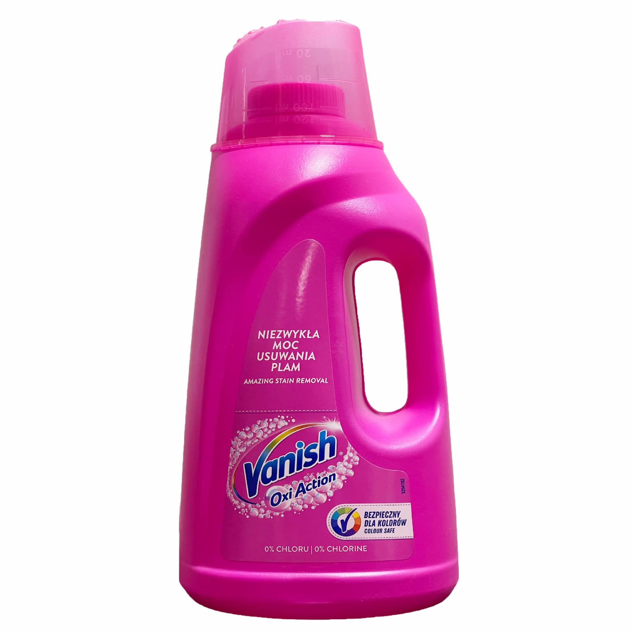 Пятновыводитель Vanish Oxi Action для цветных тканей 2 л
