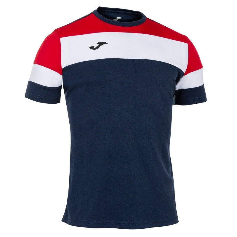 Футболка Joma Crew IV T-Shirt L Синьо-червоний