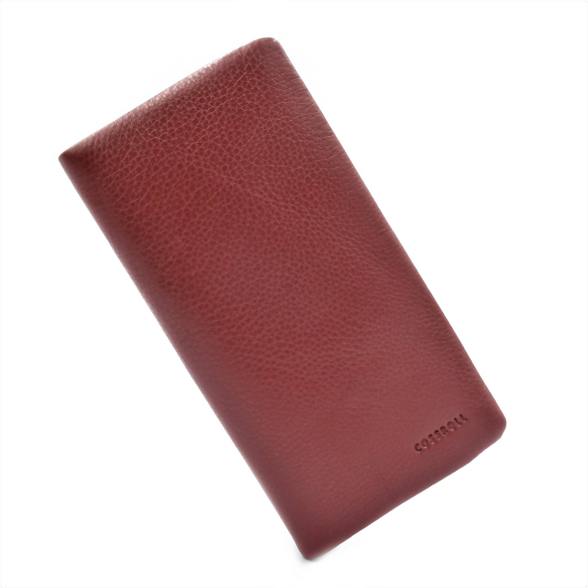 Женский кожаный кошелек A181-1713B-10-4 Тёмно-красный