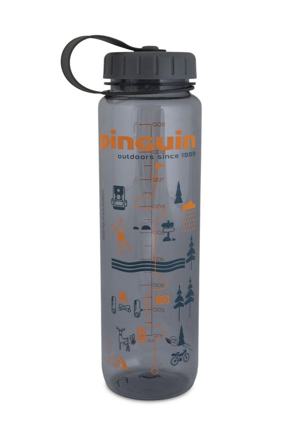 Фляга Pinguin Tritan Slim Bottle 2020 BPA-free 1 L Сірий (PNG-804683)