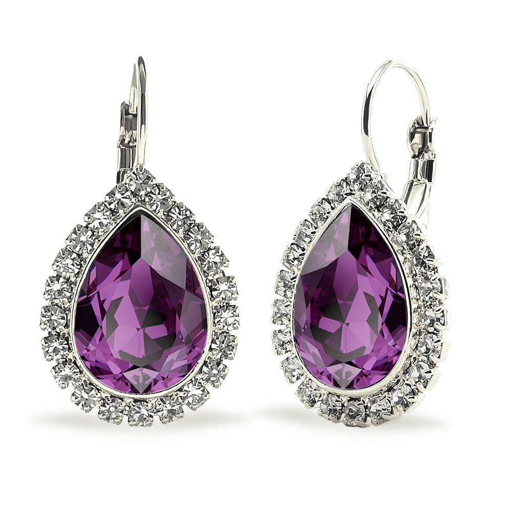 Сережки KOBI Bianka зі Swarovski (7440-3080-08-32)