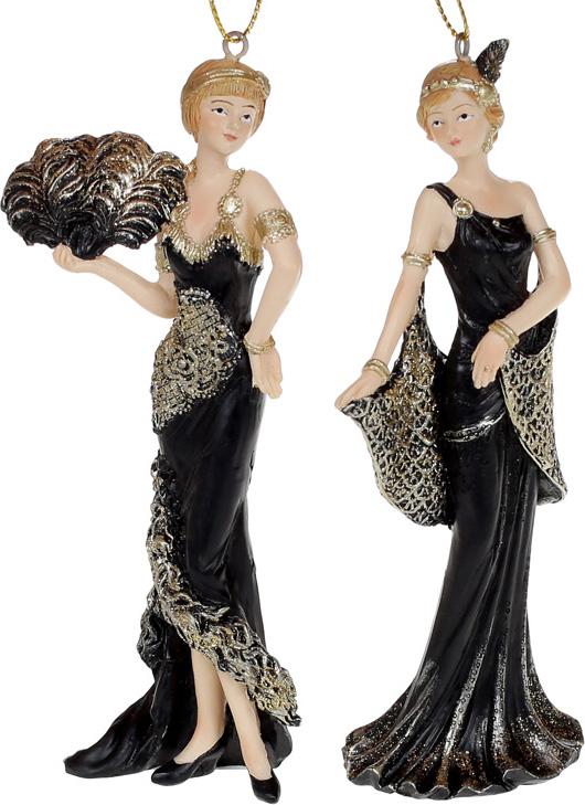 Набор фигурок подвесных BonaDi Lady in Black DP99068