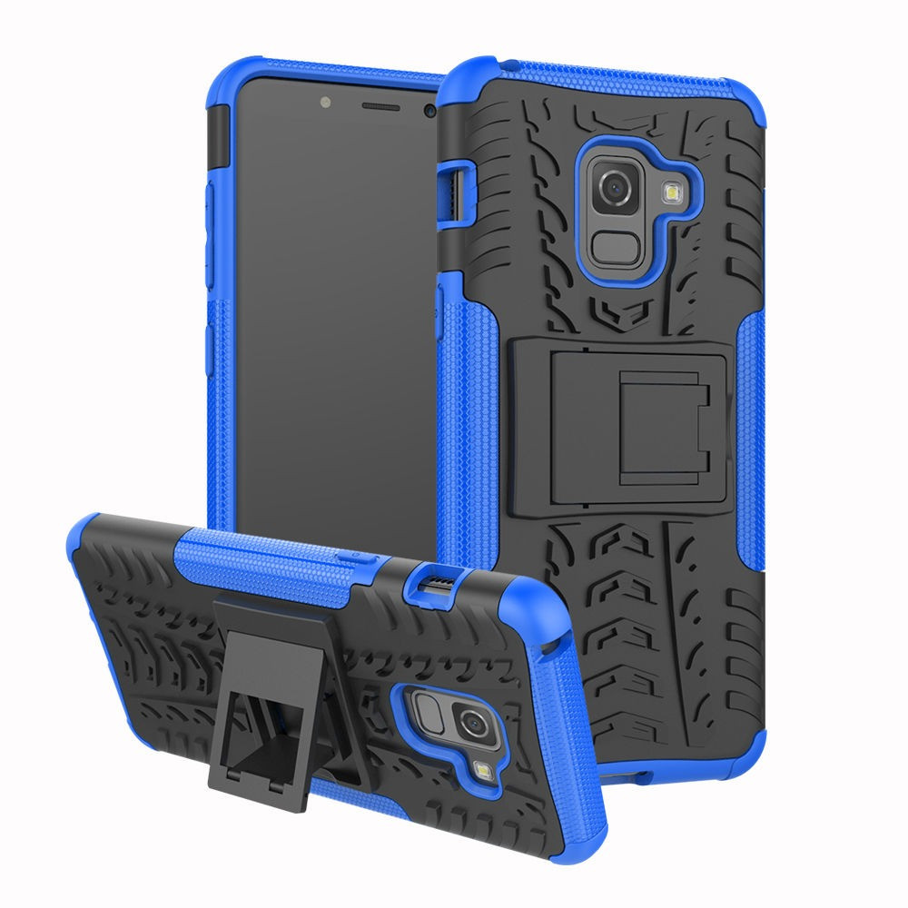 Чохол Armor Case для Samsung A730 Galaxy A8+ 2018 Синій (hub_BHAI15071)