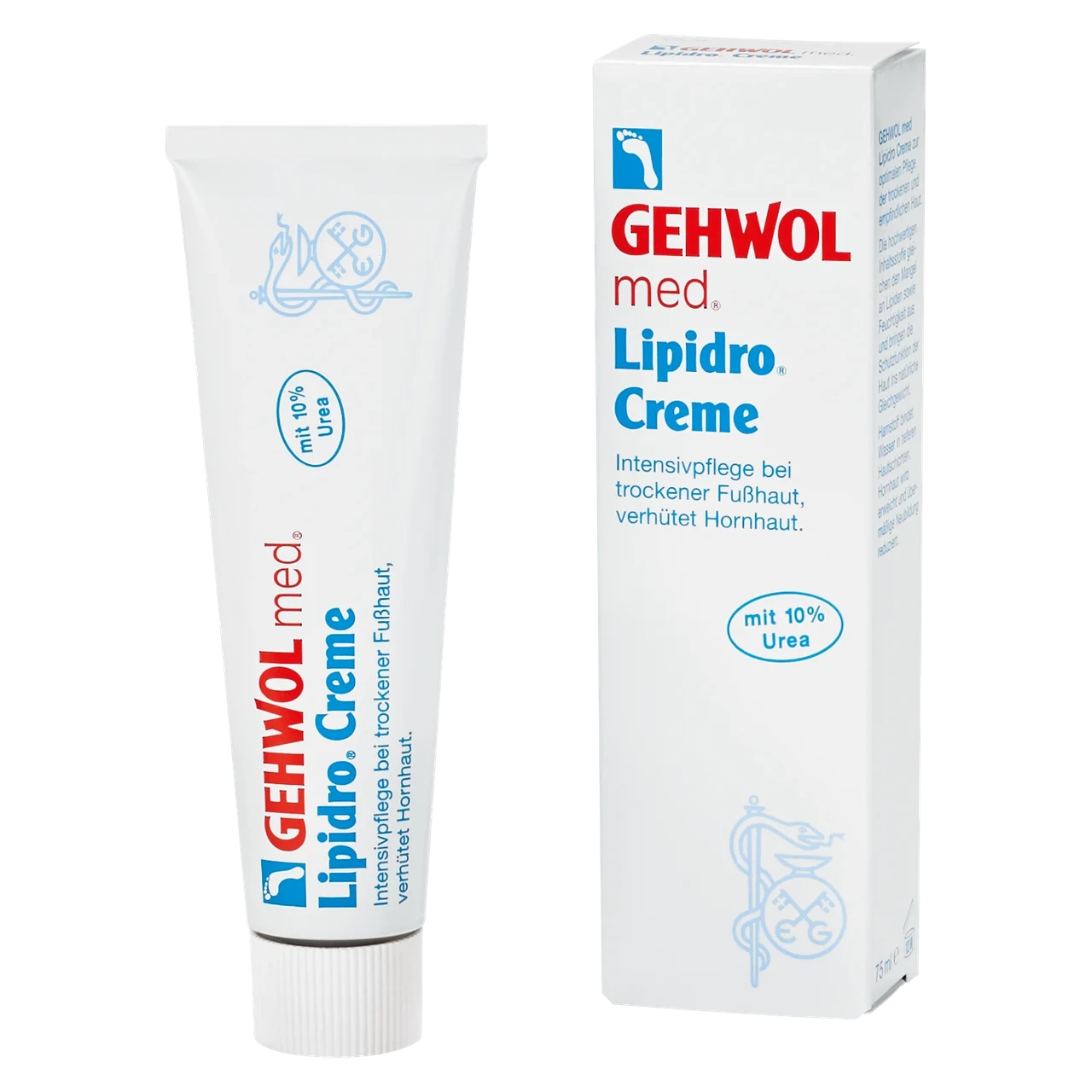 Увлажняющий крем для ног Gehwol Гидро-баланс Lipidro Cream 75 мл