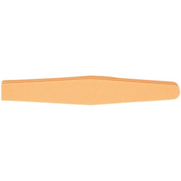 Пилка-баф для ногтей двухторонняя трапеция 100\180 Mimo Buffer 2Way Diamond Orange (5903018900506)
