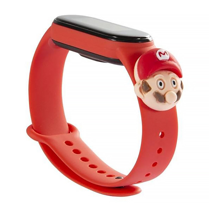 Ремешок Cartoon Strap для Xiaomi Mi Band 5 / 6  Mario