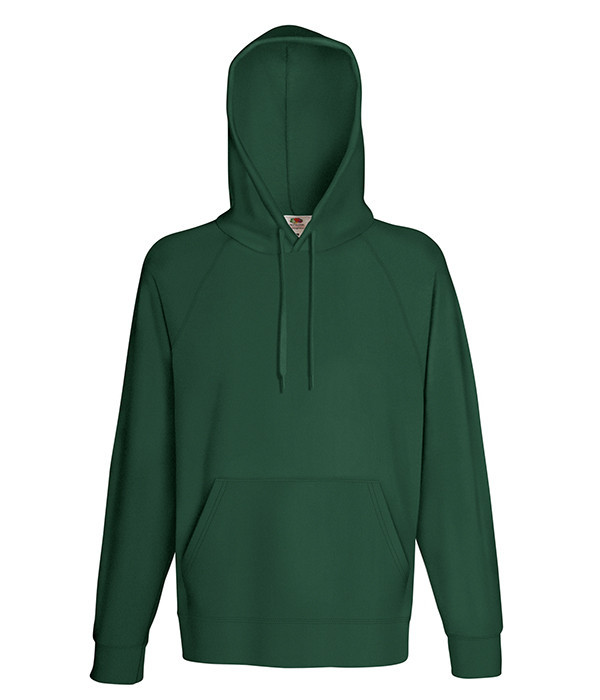 Худі Fruit of the Loom Lightweight hooded sweat XXL Темно-зелений (062140038XXL)