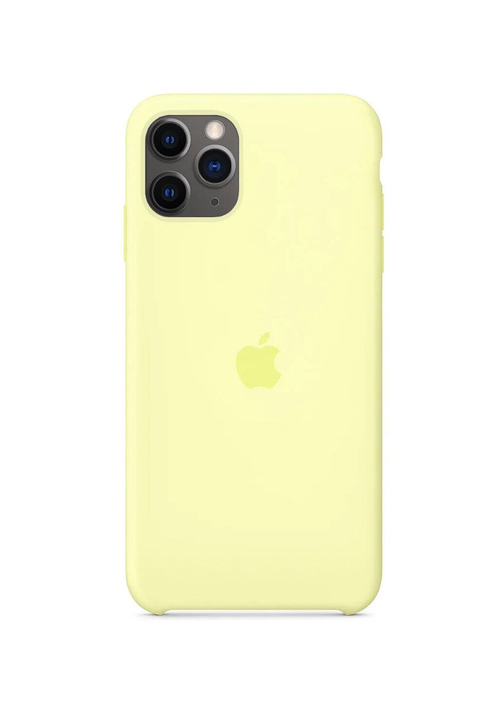 Чохол силіконовий soft-touch ARM Silicone Case для iPhone 11 Pro Max Mellow Yellow