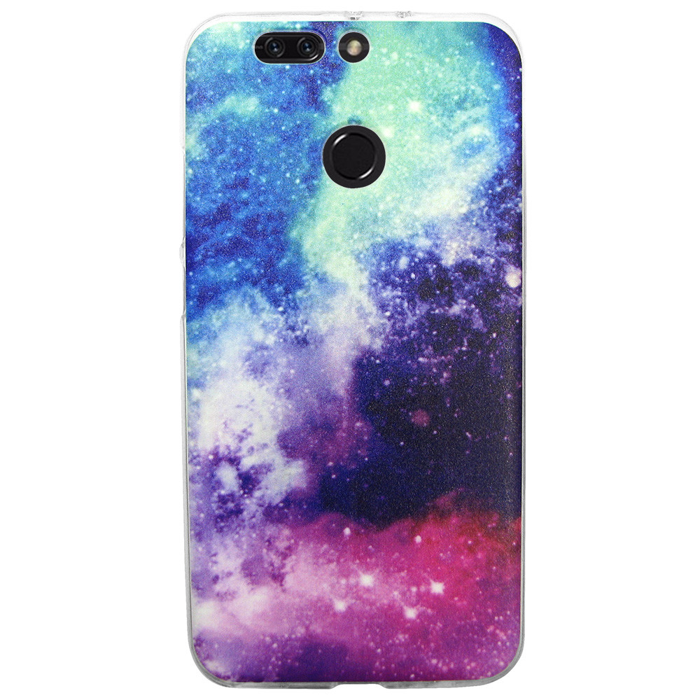 Чохол із малюнком Printed Silicone для Honor V9 / V8 Pro Космос (hub_enKz35839)