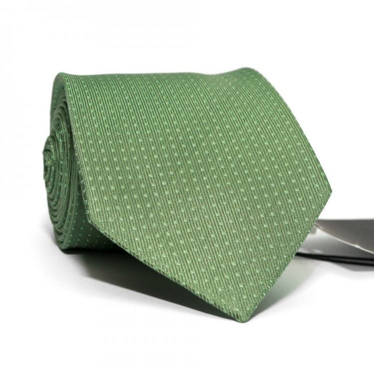Краватка Чоловічий Зелений У Точки Gin-2371