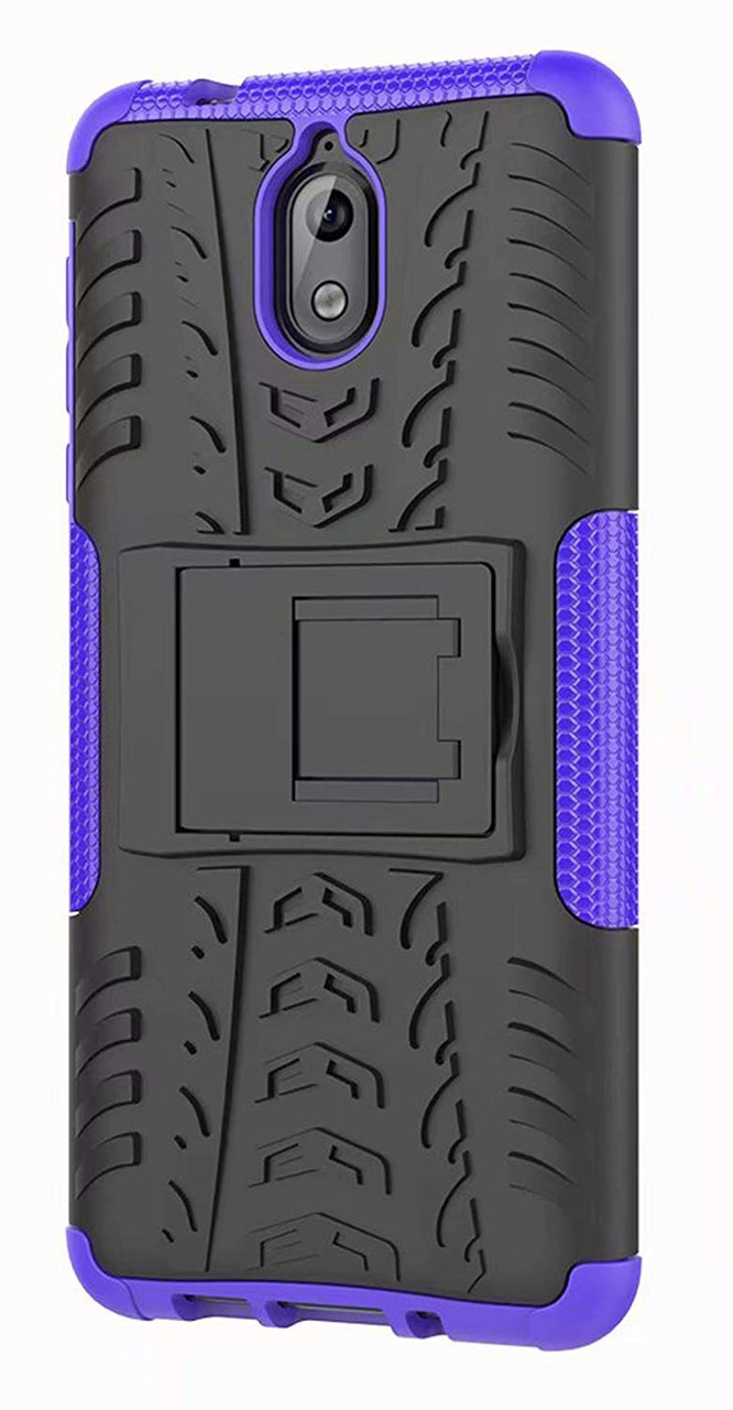 Чехол Armor Case для Nokia 3.1 Фиолетовый (hub_nbUm93748)