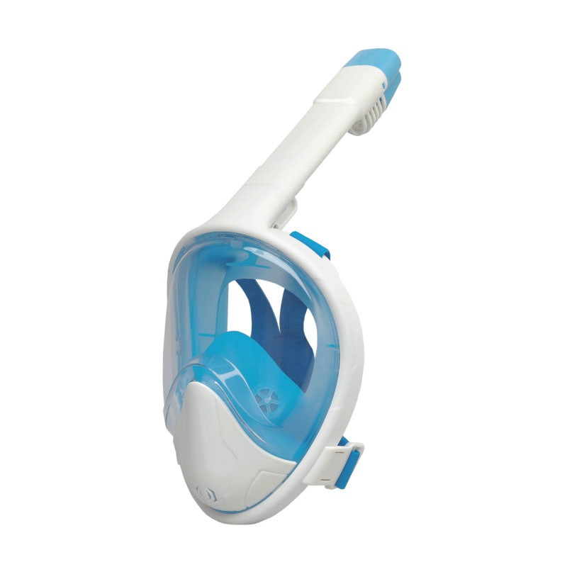 Маска для сноркелінгу TheNice F2 EasyBreath-III на все обличчя для дайвінгу S/M Білий (SUN2935)