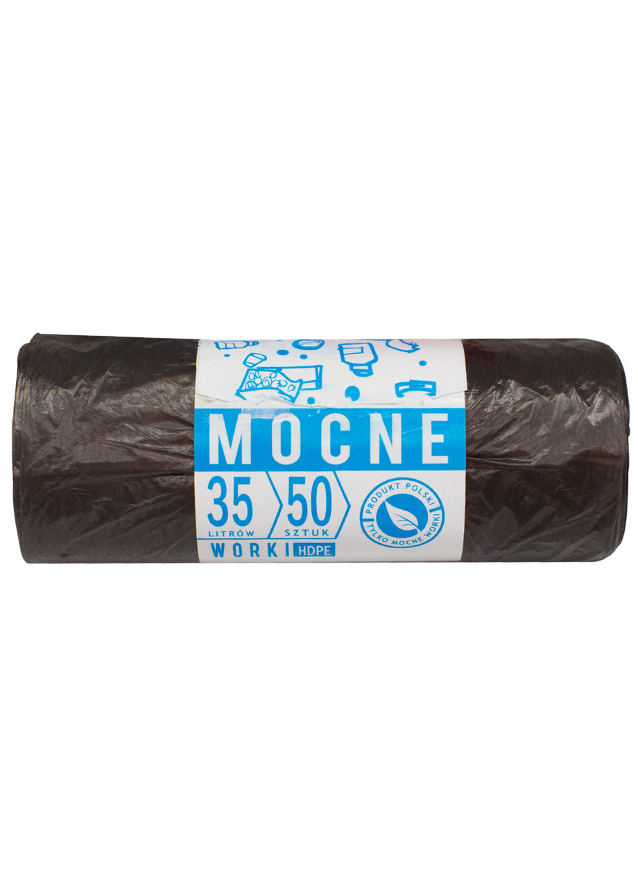 Пакеты для мусора Sipeko LDPE Ecostrong Крепкие 35 л 50 шт