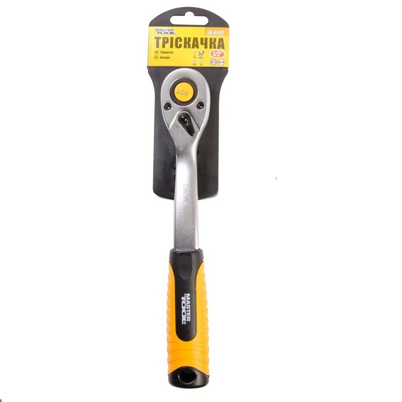 Трещотка MASTERTOOL 1/2" 90Т (78-0149)