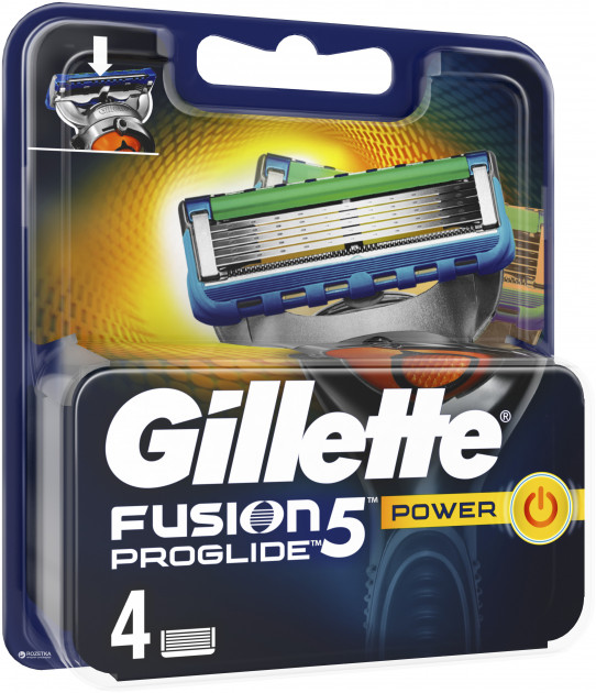 Змінні касети для гоління Gillette Fusion 5 ProGlide Power 4 шт (R0020)
