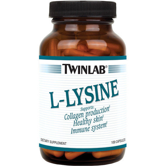 Лизин Twinlab L-Lysine Caps 500 mg 100 Caps TWL-00141