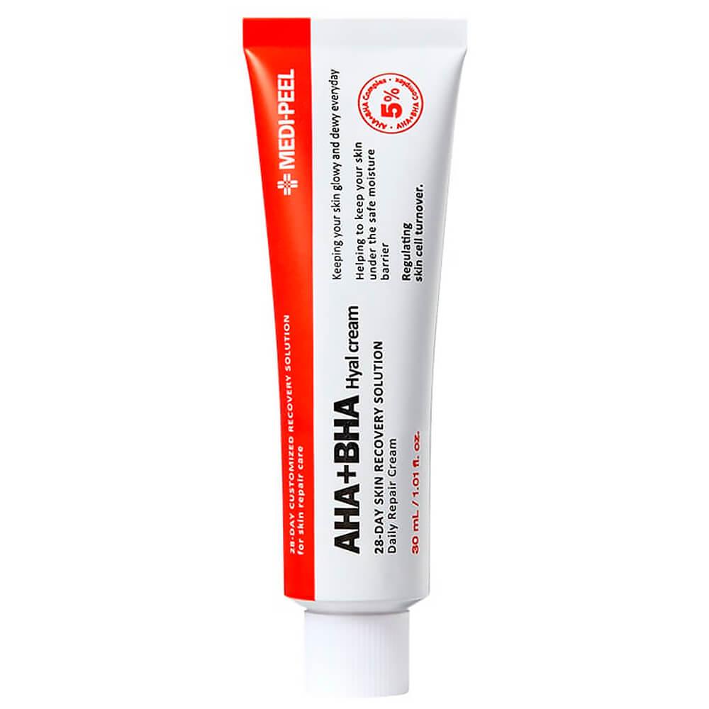 Крем для обличчя з кислотами MEDI-PEEL AHA BHA 28 Days Hyal Cream 30 мл (8809409348667)