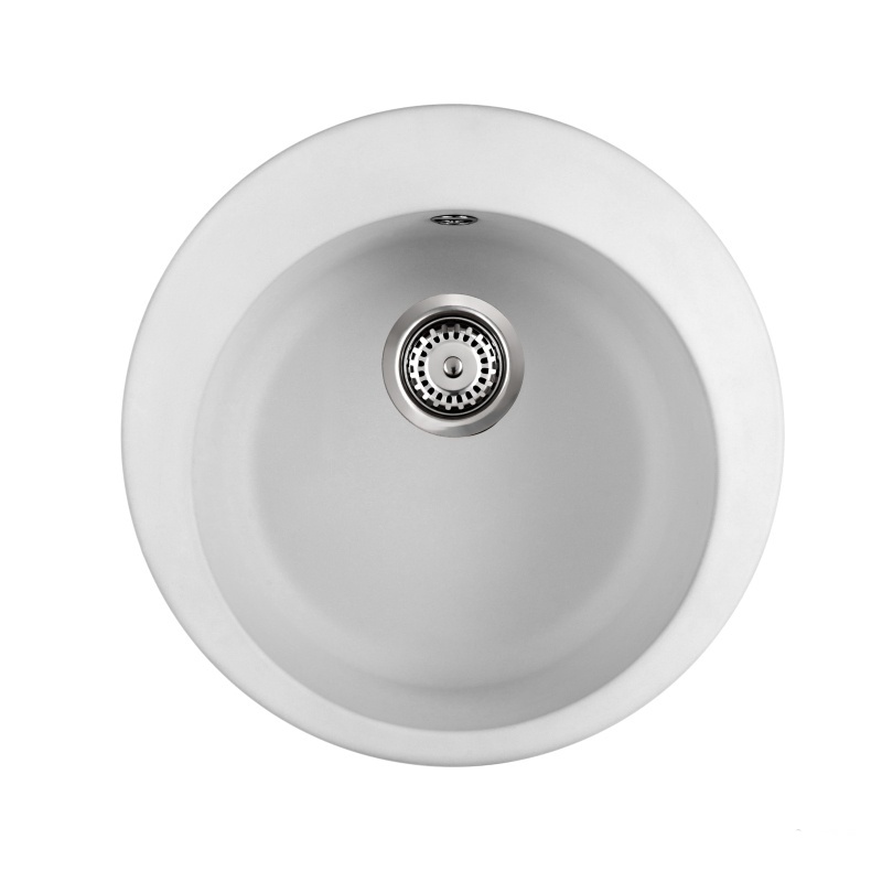 Кухонная мойка Interline Rondo White (F00078030)