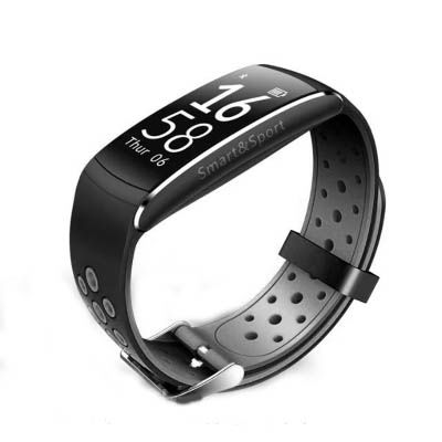 Фитнес-трекер Smart Band Q8 Tonometr Серый