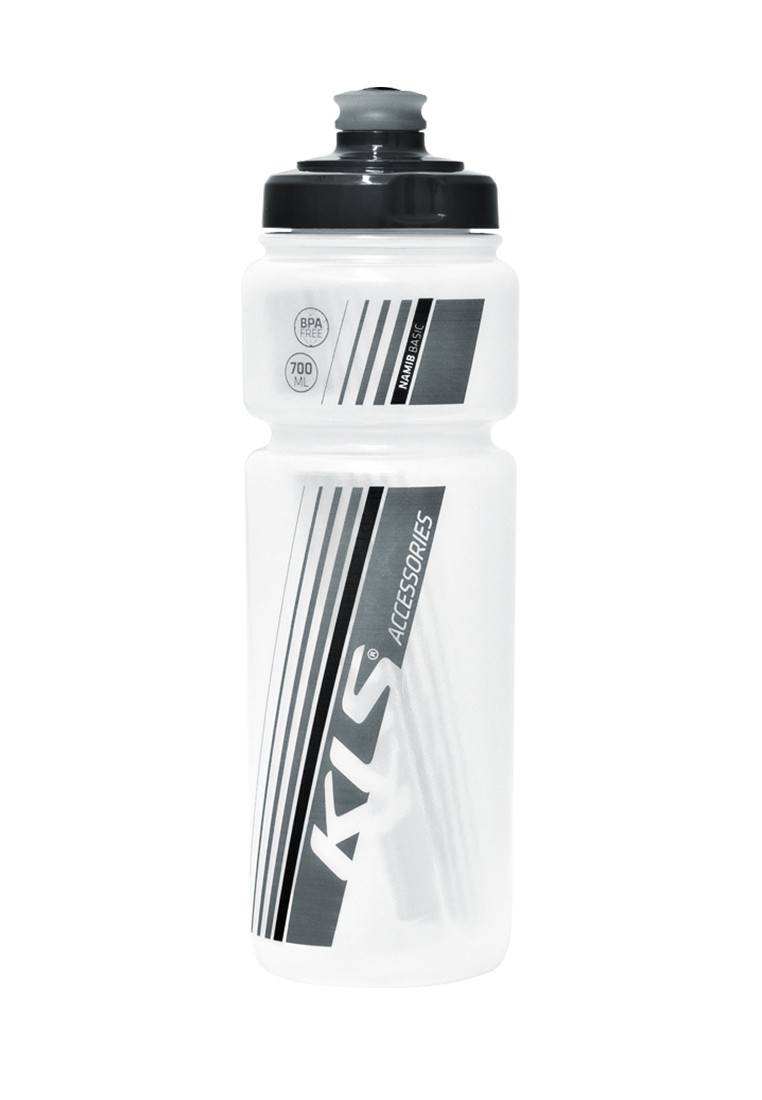 Фляга KLS Namib 700 ml Сlear black