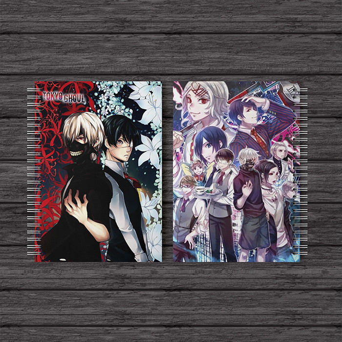 Скетчбук Токийский Гуль, Кэн Канэки в костюме - Tokyo Ghoul, Ken Kaneki (8424) Fan Girl