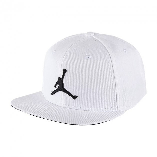 Кепка Jordan Pro Jumpman Snapback One Size Белый (AR2118-101)
