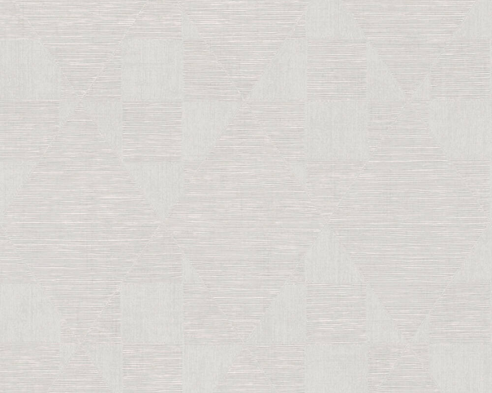 Виниловые обои на флизелиновой основе A.S. Creation Titanium 38196-6 Белый-Бежевый