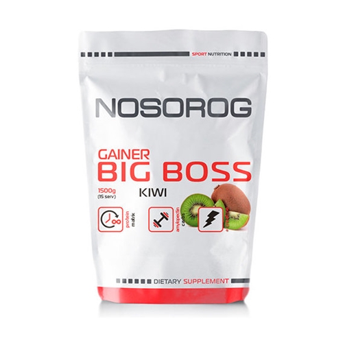 Гейнер Nosorog Nutrition Big Boss 1500 g /15 servings/ Kiwi