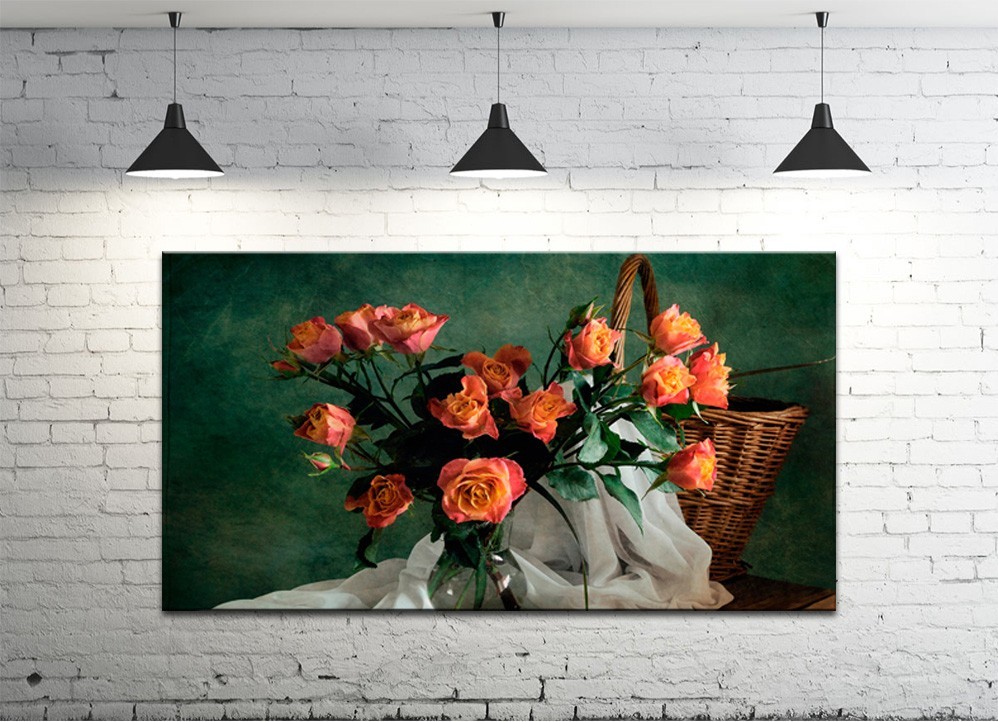 Картина на холсте ProfART S50100-c525 100 x 50 см Цветы (hub_ykOc39762)