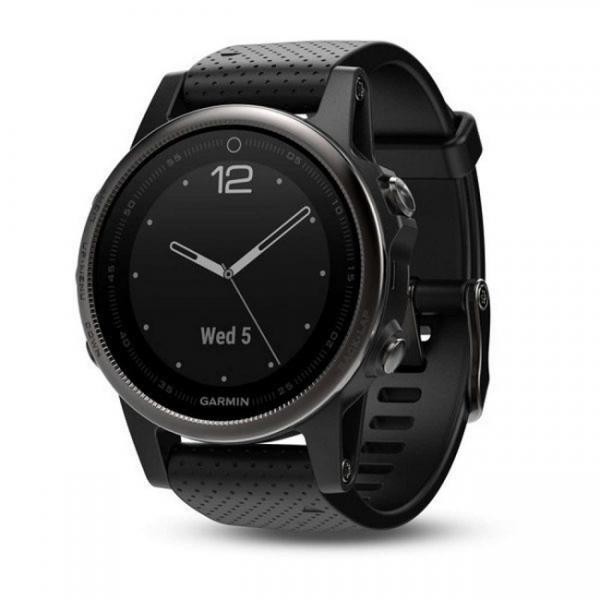 Спортивний годинник Garmin Fenix ​​5S Sapphire Edition Sport Watch Black 010-01685-20 (F00168551)