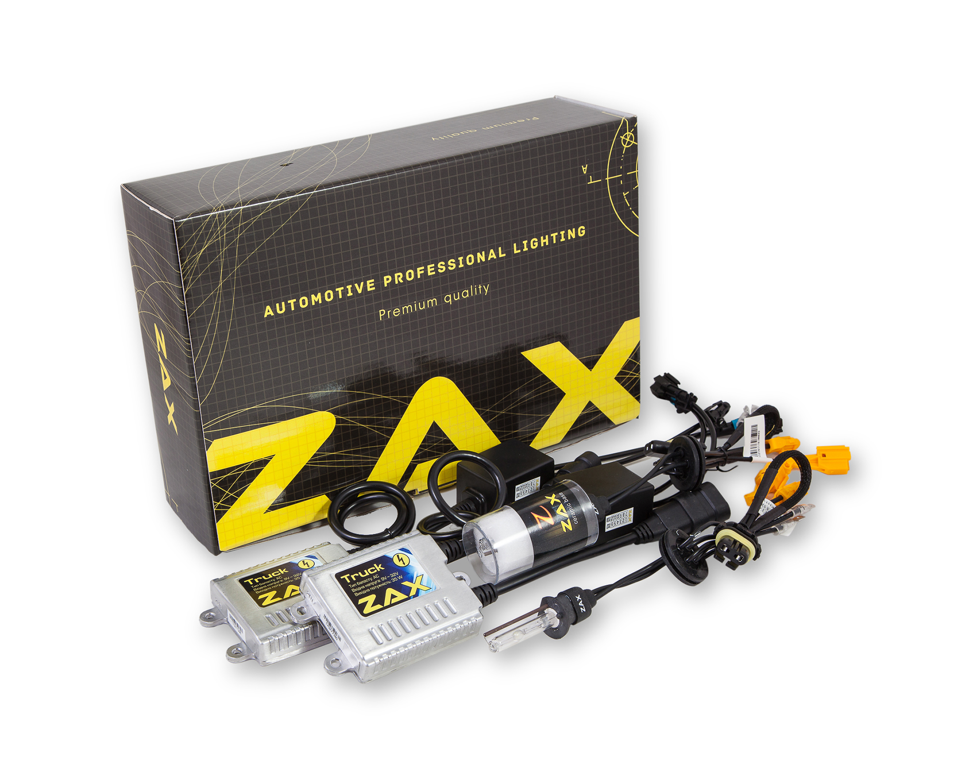 Комплект ксенона ZAX Truck 35W 9-32V H1 Ceramic 4300K