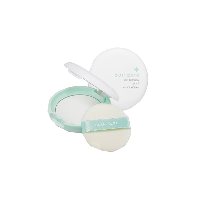 Компактная матирующая пудра для лица Holika Holika Puri Pore No Sebum Pact 8 г (8806334369071)