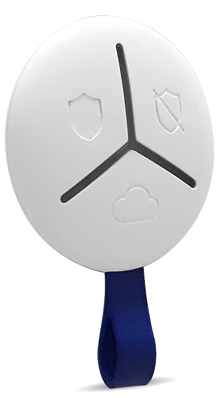 Брелок управления системой MAKS Keyfob white