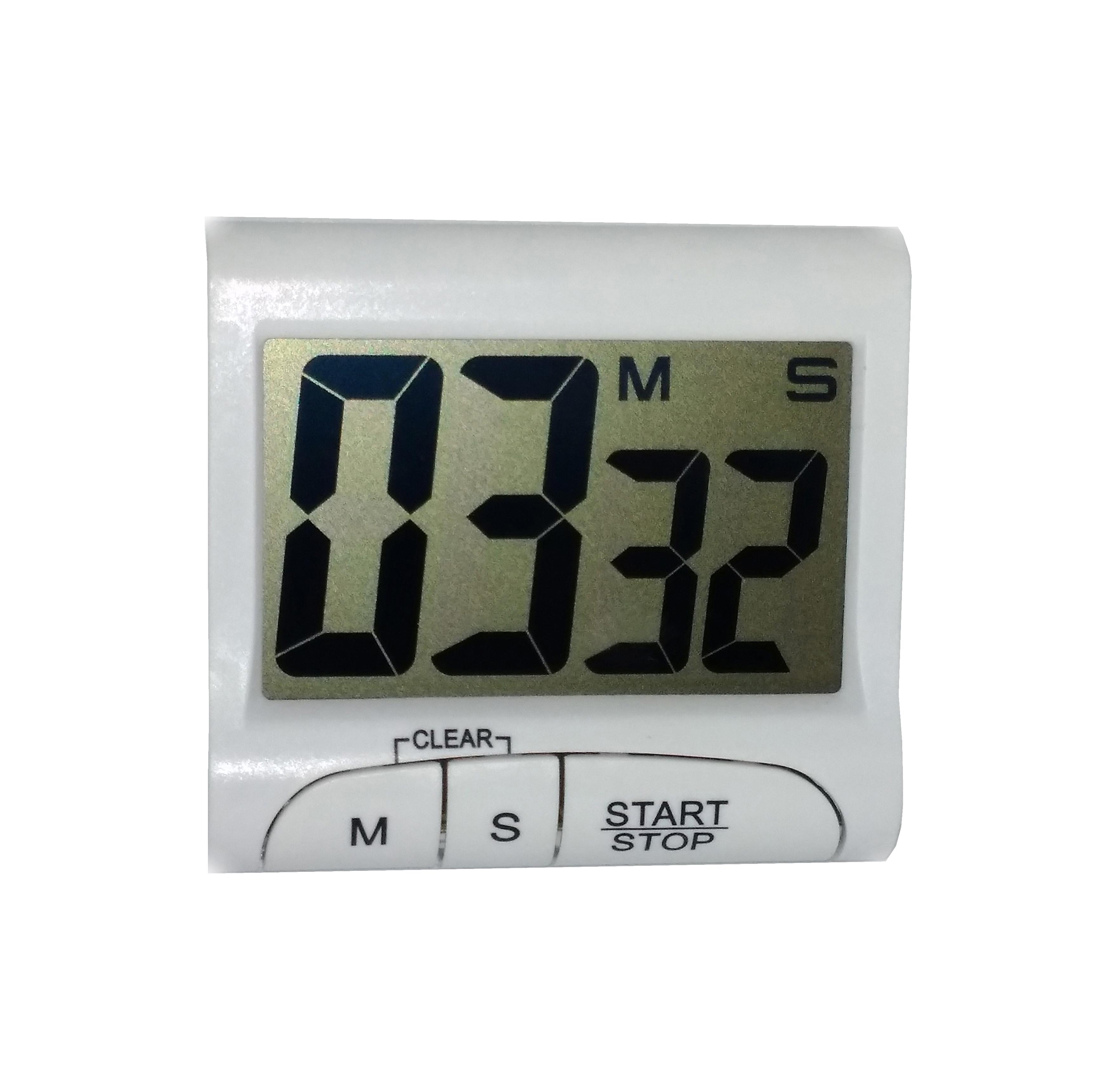 Кухонный таймер с дисплеем Lux Electronic Timer D-016 Белый