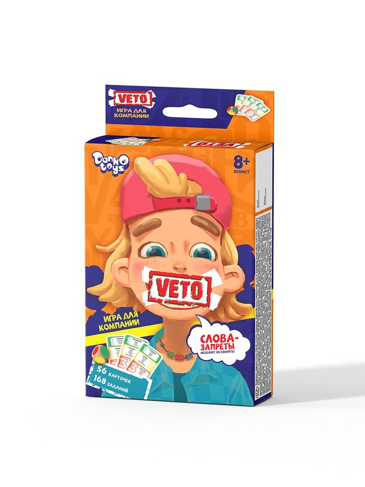 Карточная игра VETO мини рус Dankotoys (VETO-02-01)