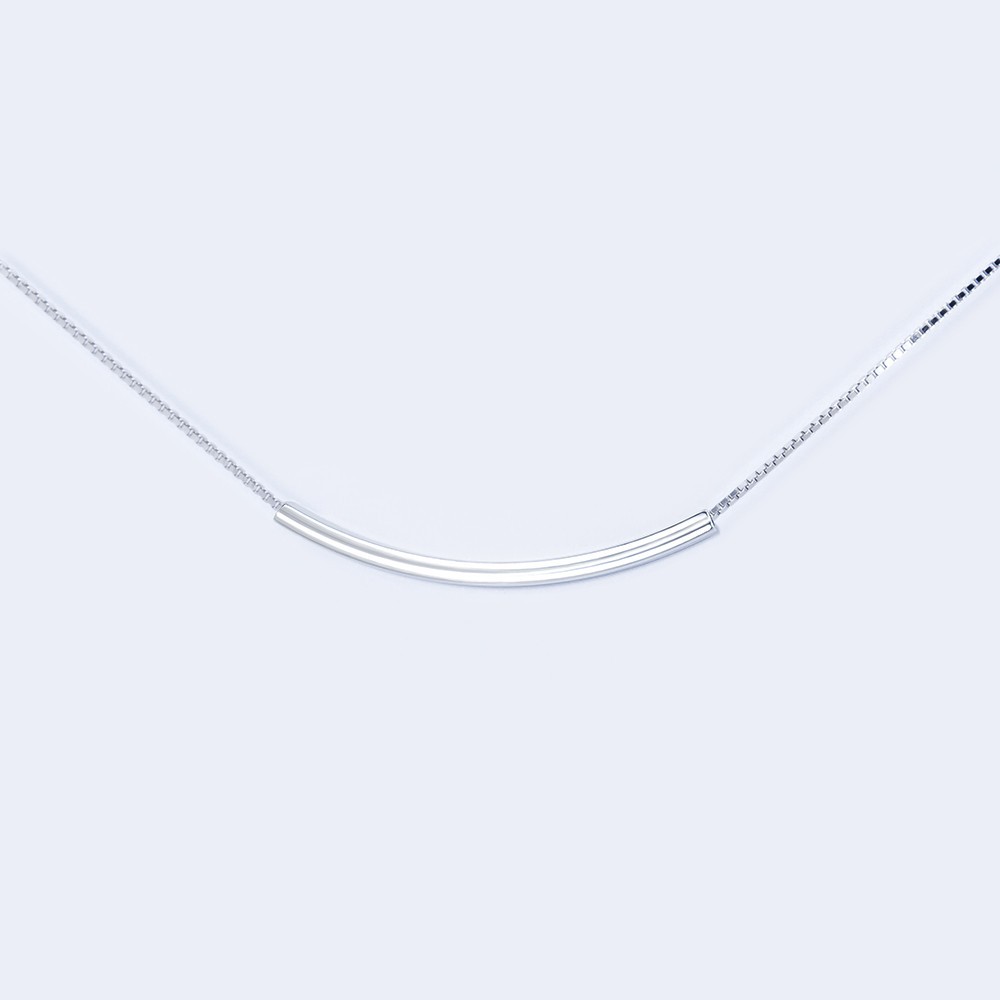 Колье серебрянное INFINI родированное kl2-88