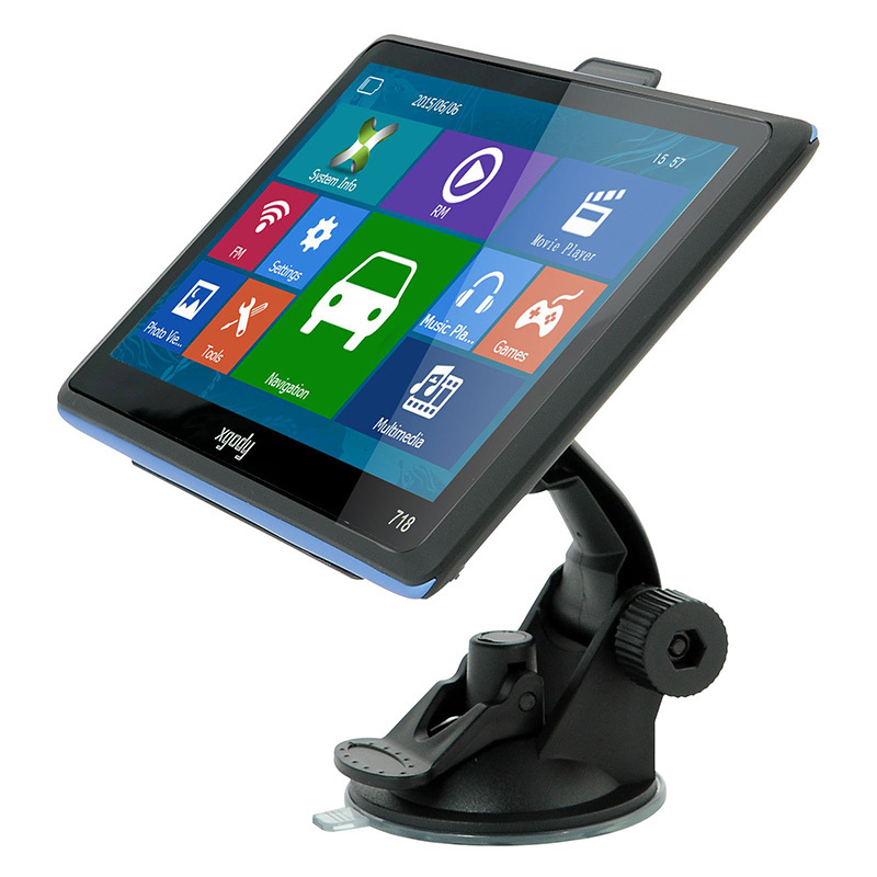 GPS-навигатор Xgody 718 Truck GPS 128 МБ 8 ГБ Black