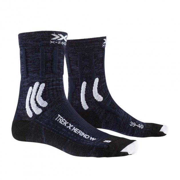 Шкарпетки X-Socks Trek X Merino Women 37-38 Чорний (1068-XS-TS04S19W 37-38 A0)