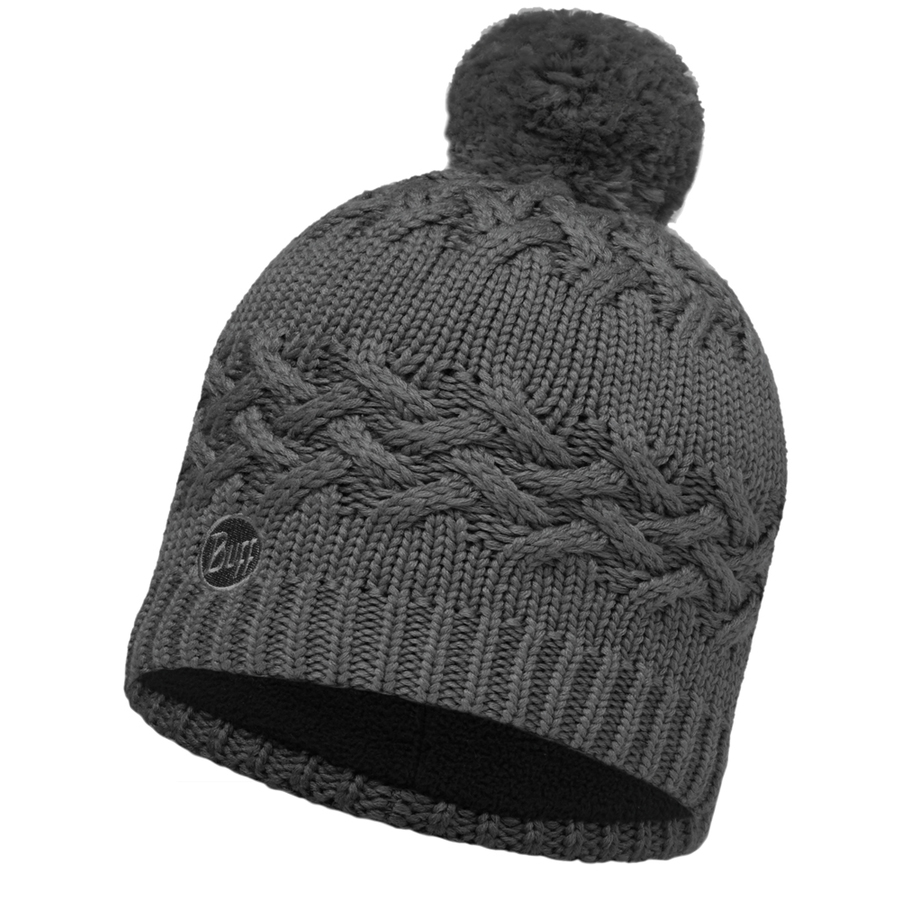 Шапка Buff Knitted & Polar Hat Savva One Size Темно-Серый