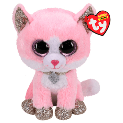 М'яка іграшка TY Кішка Fiona 36489 25 см (008421364893)