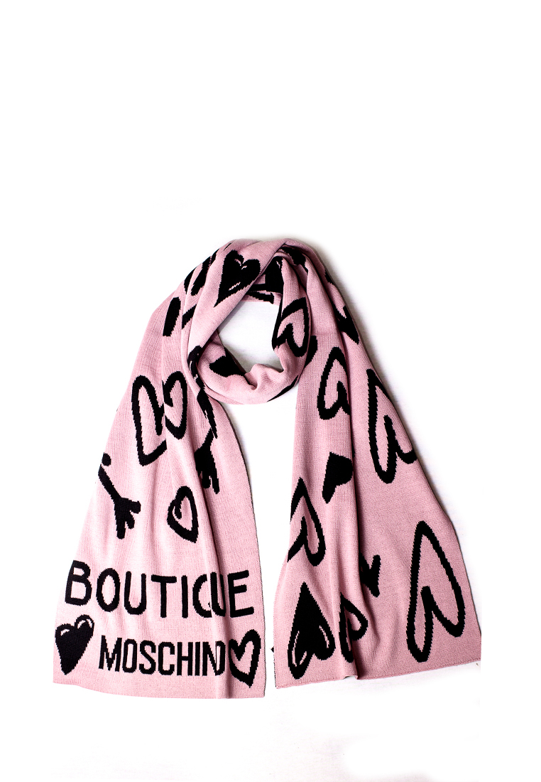 Шарф Moschino Boutique Рожевий (30598)