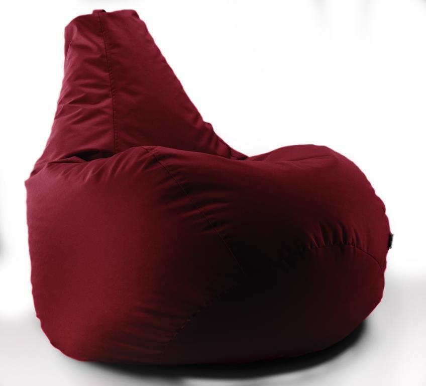 Крісло мішок груша Beans Bag Оксфорд Стронг 85*105 см Бордо (hub_uZSz46228)