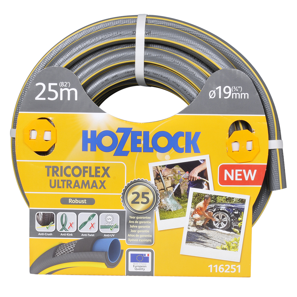 Поливальний шланг 19мм Tricoflex Ultramax 25м HoZelock