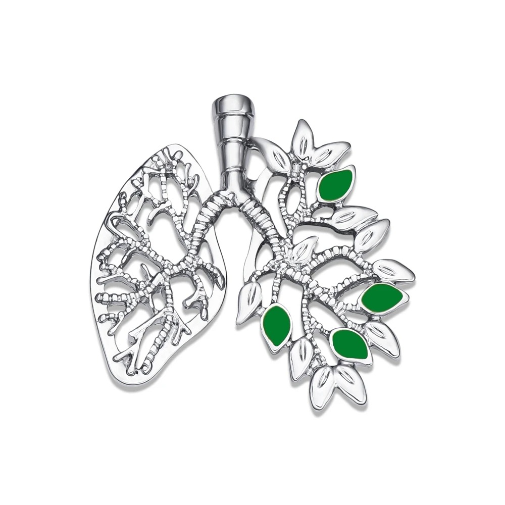 Значок пін BROCHE Легені 2,4 х 3,0 см BRGV112939