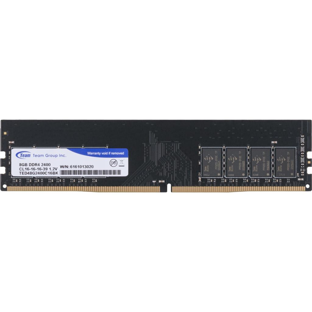 Оперативна пам'ять Team DDR4 8GB 2400 MHz Elite (TED48G2400C1601)